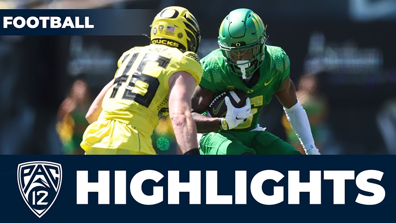 Oregon bursts for big plays, shines on defense in Spring Game | Highlights | Pac-12 Football