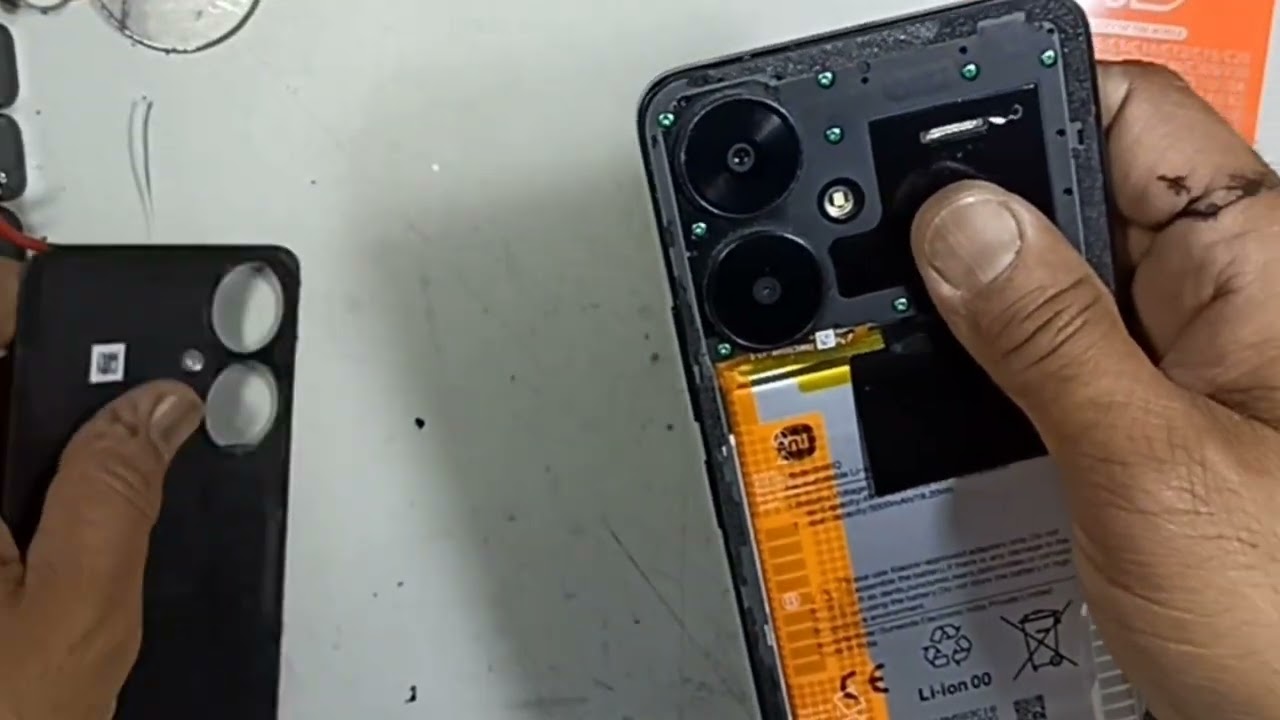 how to open realme 13c mobile // realme 13c ka back dhakkan Kaise kholen
