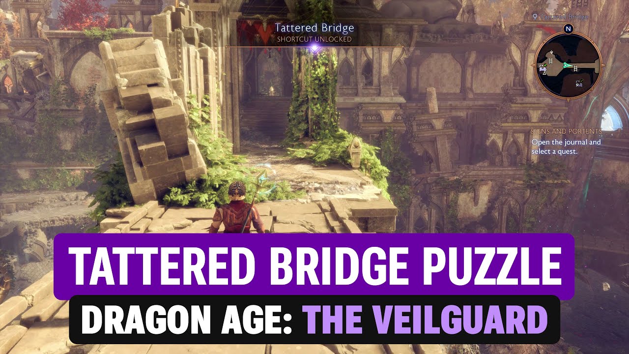 Tattered Bridge Puzzle in Arlathan Forest - Dragon Age Veilguard