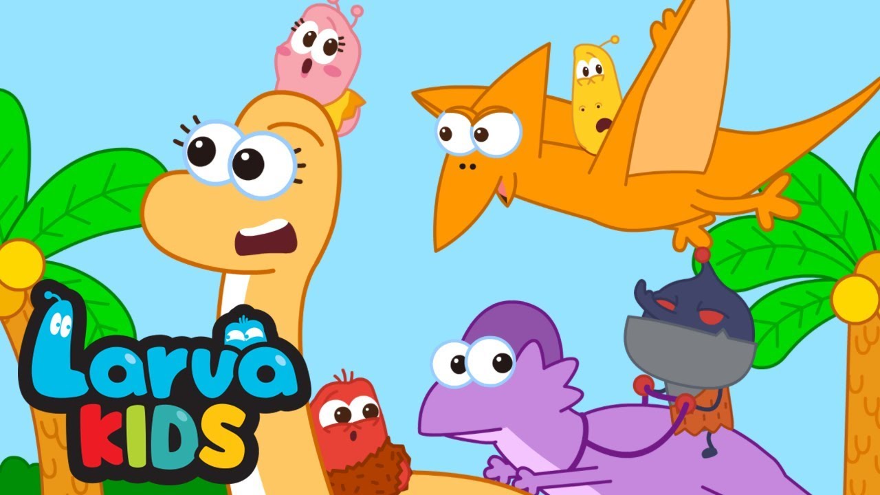 【NEW】 SURPRISE EGGS - DINO FRIENDS | EGG SONG | SUPER BEST SONGS FOR KIDS | LARVA KIDS