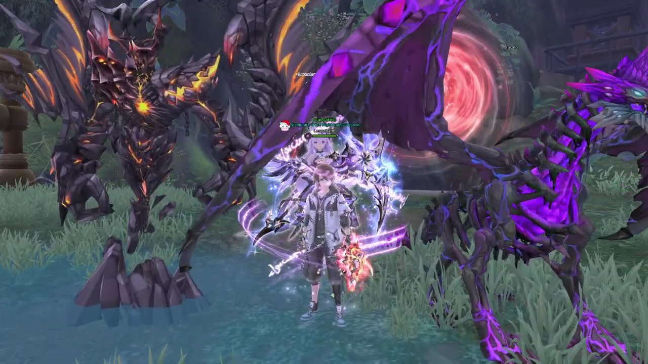Aura Kingdom Online - Runaway Cursed Forbidden Zone - Sorcerer Gameplay