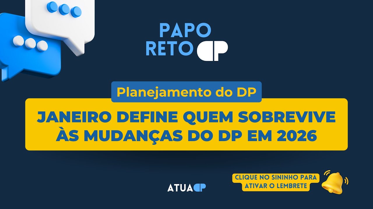 Papo Reto | Planejamento do DP - Janeiro define quem sobrevive às mudanças do DP em 2026