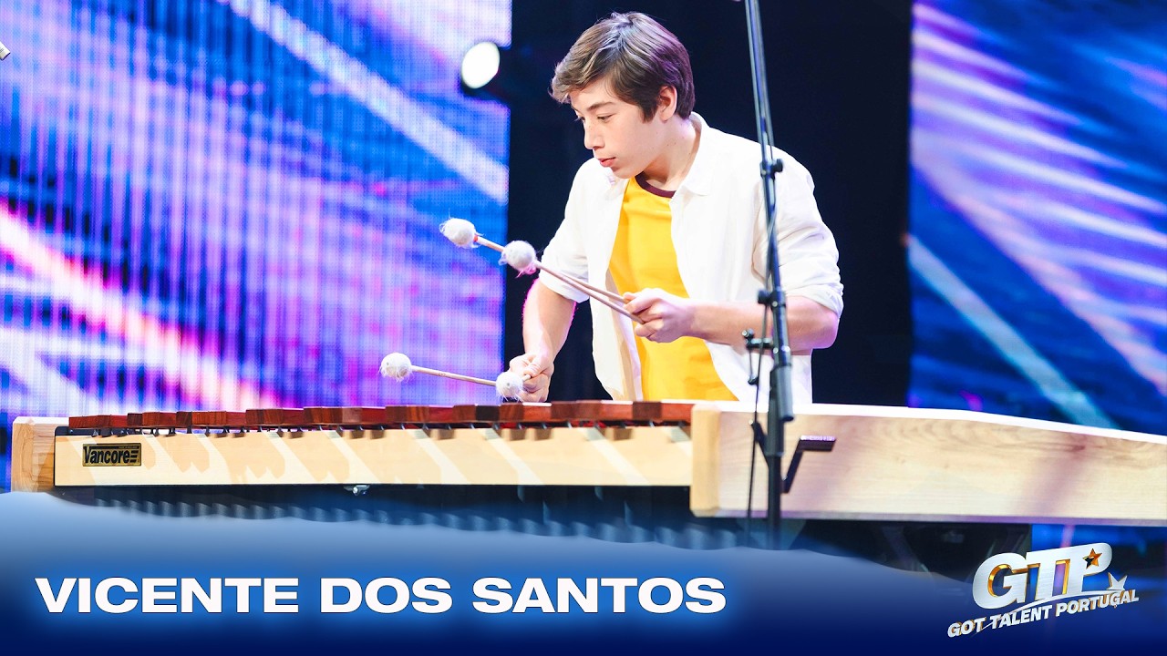 Vicente Makes the Marimba Shine on Got Talent | Auditions | Got Talent Portugal 2026