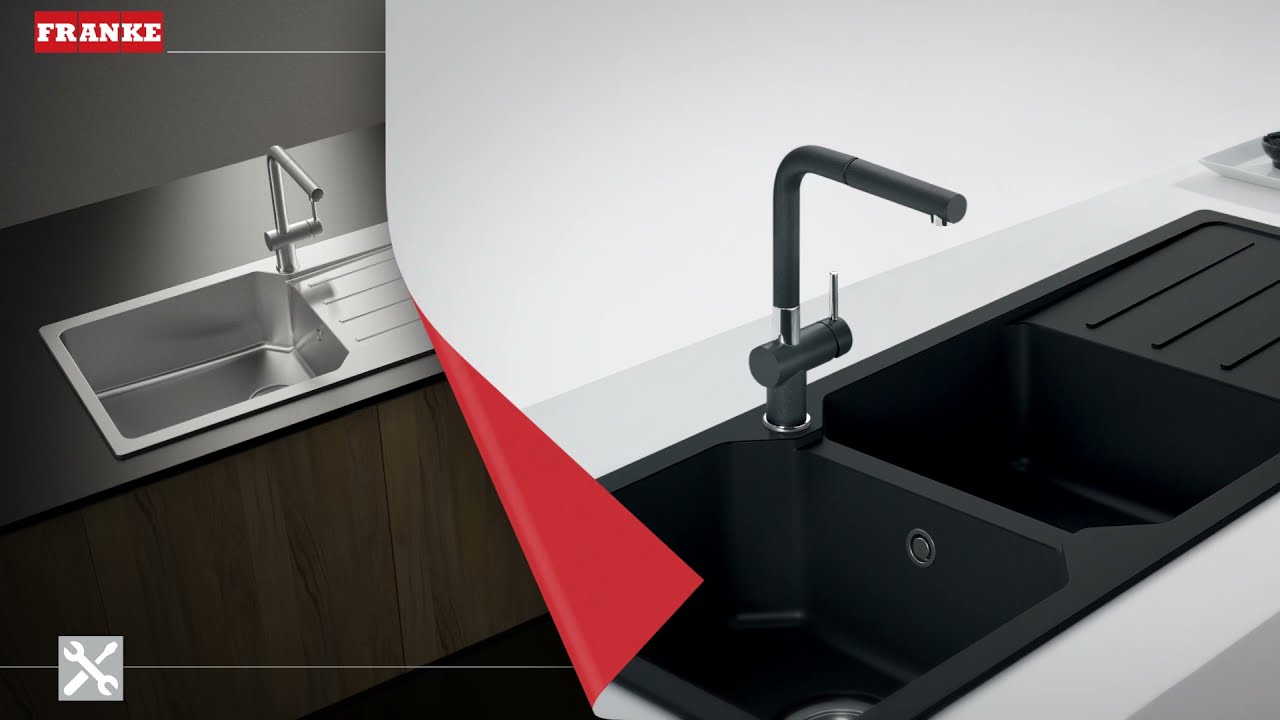 Franke Sinks Fragranite Urban City - Inset Installation