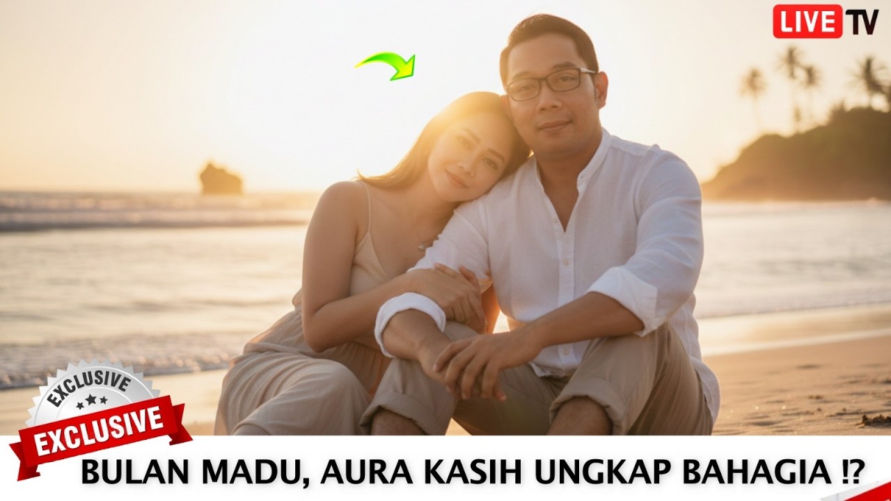 Bulan Madu Semanis Madu! Aura Kasih Ungkap Bahagia saat Miliki Ridwan Kamil Seutuhnya