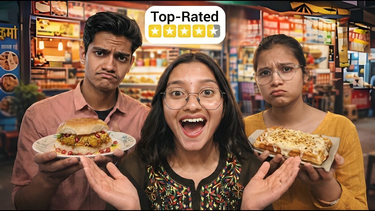 I tried Jamnagar's famous street food....