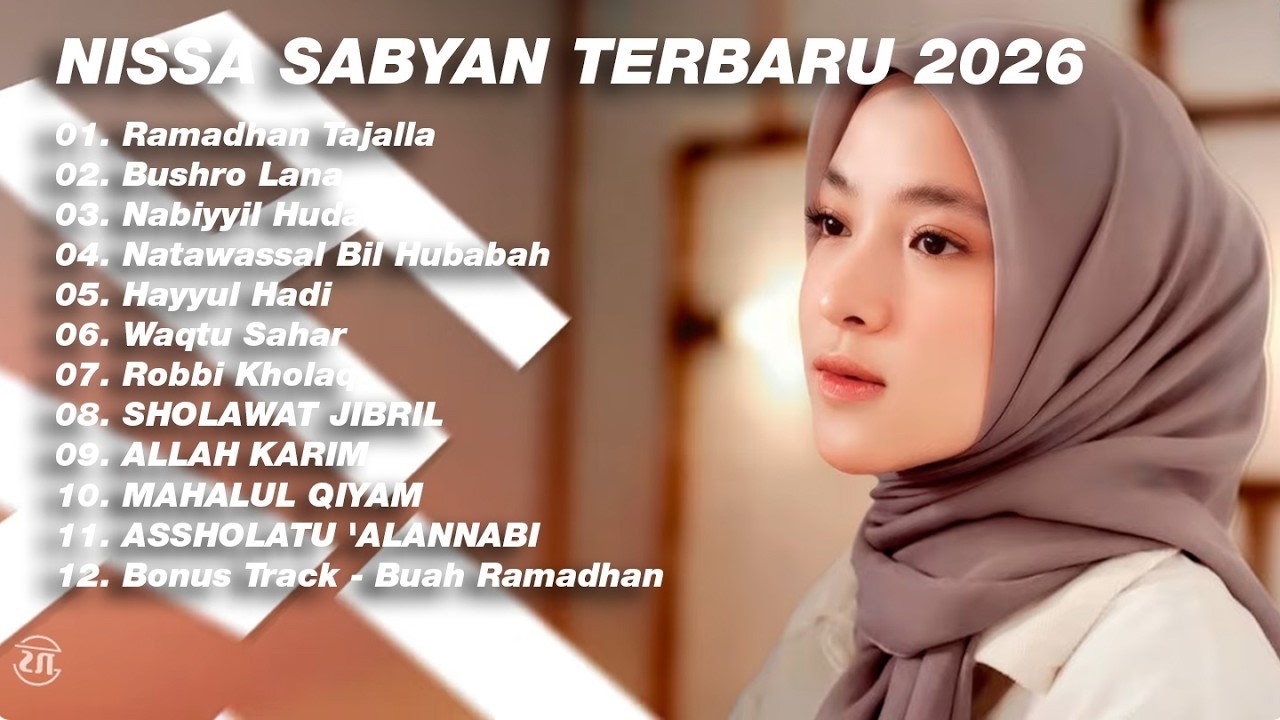 Lagu Pilihan Nisa Sabyan 2026 💙 Sholawat Nabi Merdu Terbaru | Lagu Ramadhan Penyejuk Hati