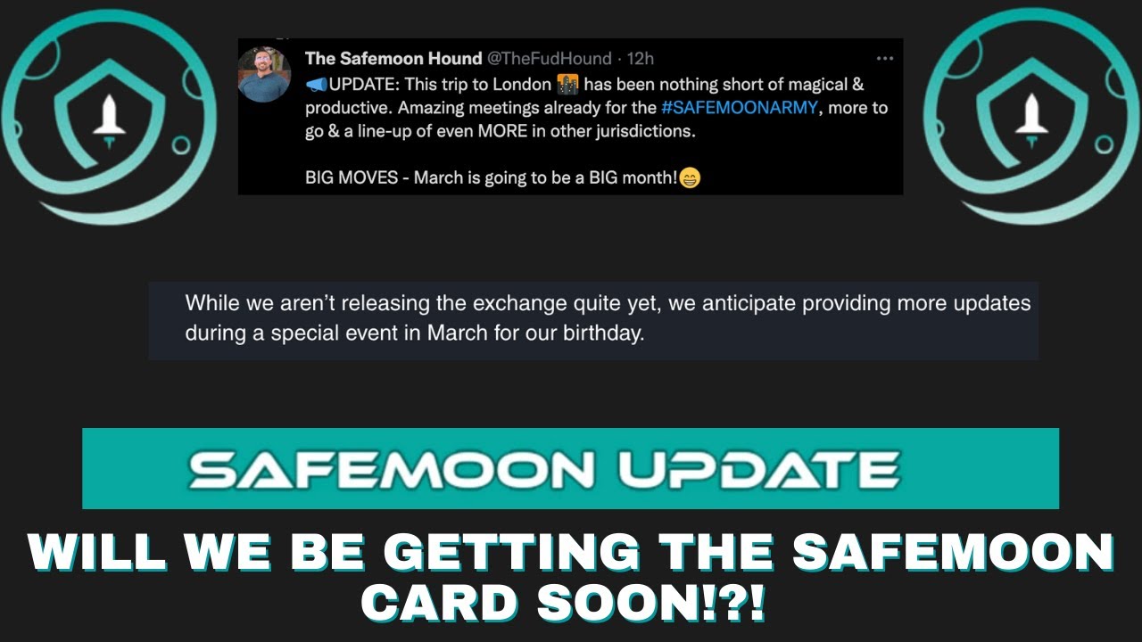 COULD WE BE GETTING THE SAFEMOON CARD FOR SAFEMOON'S BIRTHDAY!?!