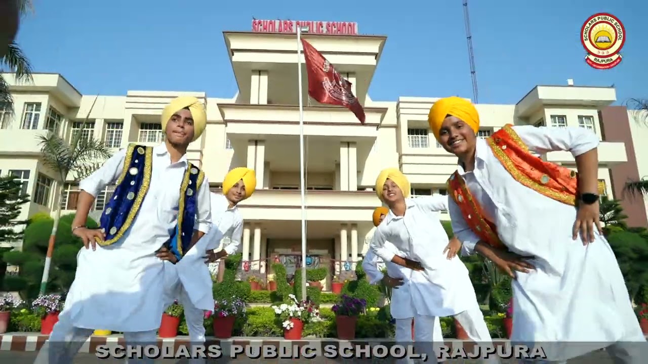 Baisakhi Bhangra By Students | Scholars Public School Rajpura