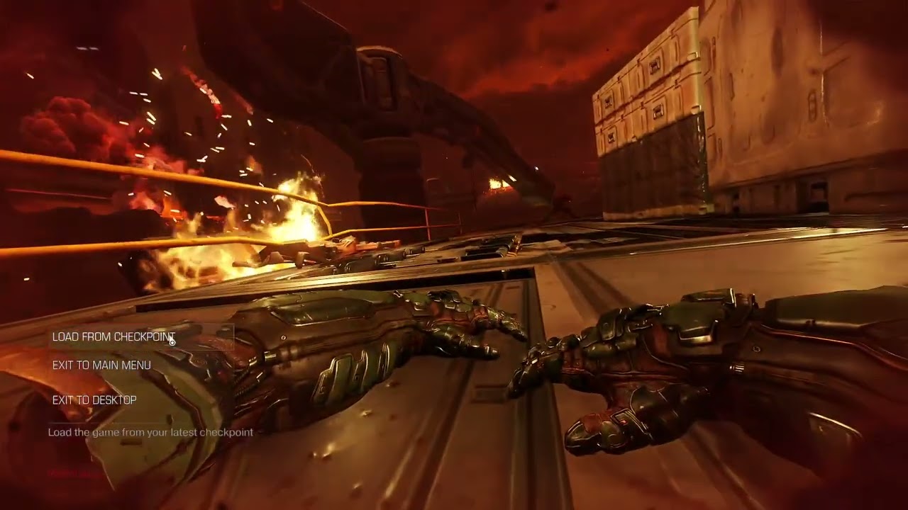 DOOM 2016 Back on Mars I think? Nightreign 2morrow (if I beat this today, we goin fast)
