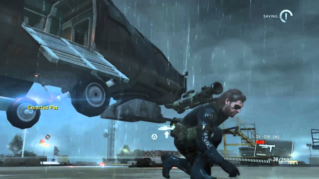 METAL GEAR SOLID V: GROUND ZEROES - chopper escape