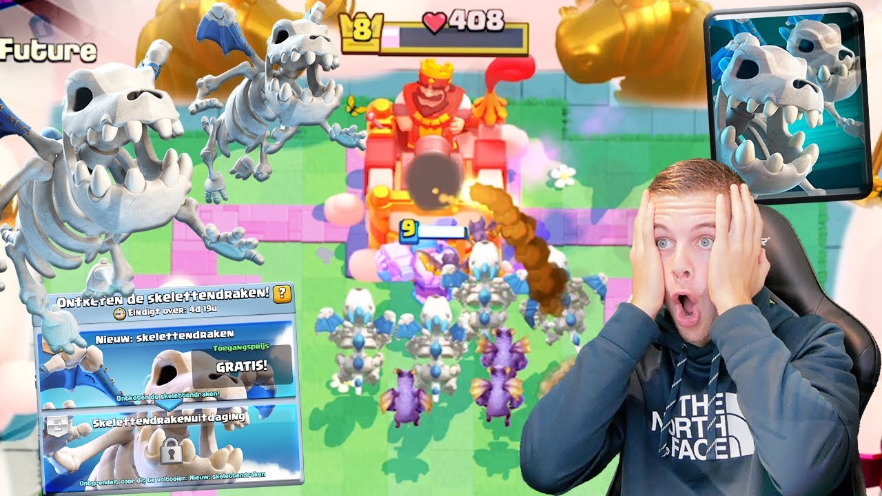 NIEUWE KAART IN CLASH ROYALE!!