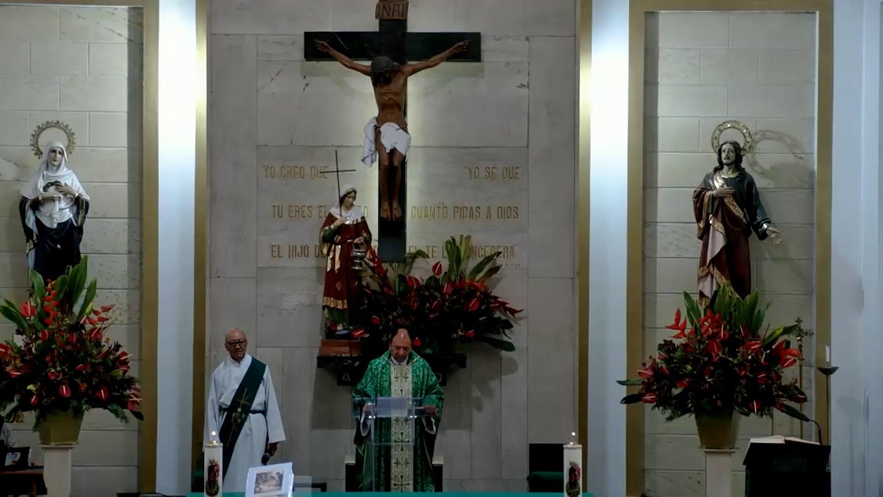 Martes 17 de febrero2026, octavo de la novena. Misa gregoriana.