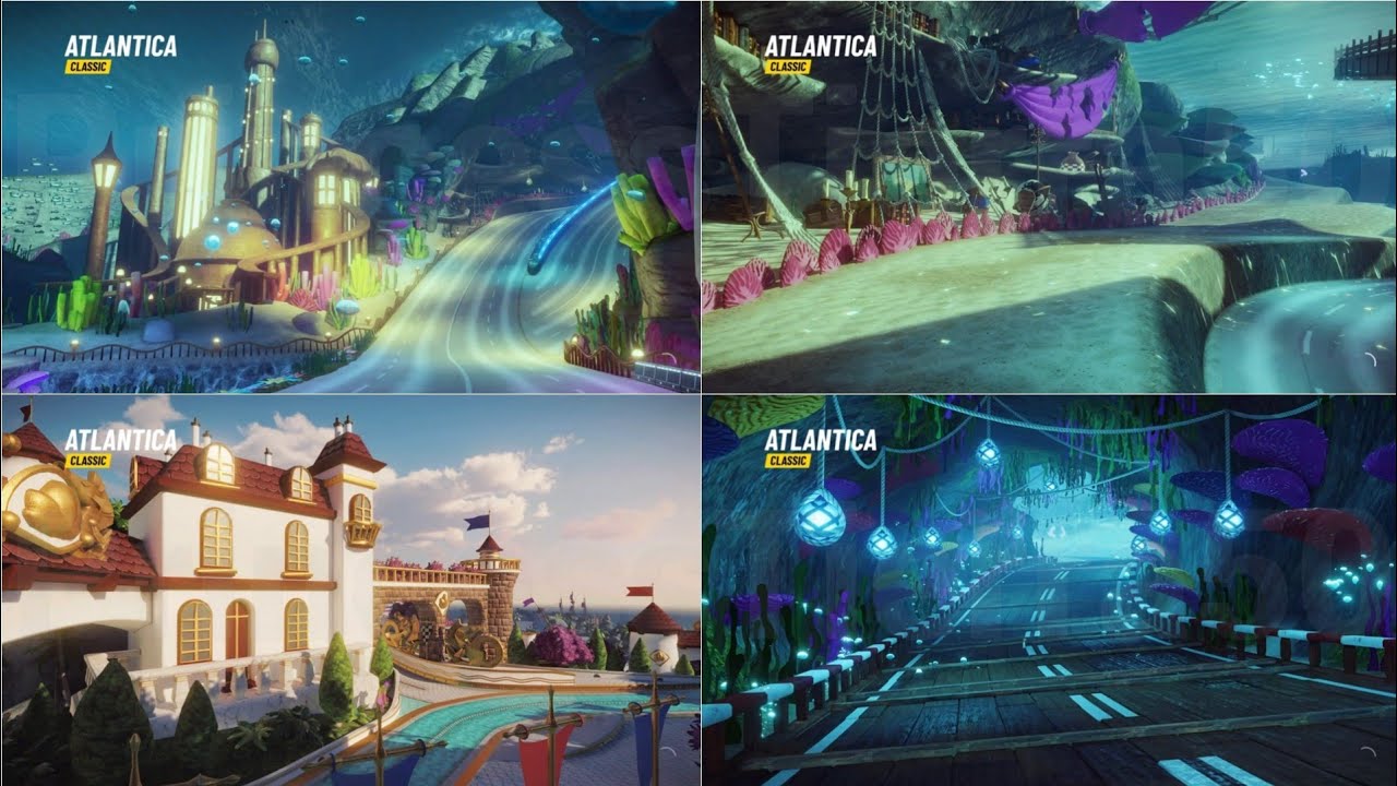 Disney Speedstorm Atlantica Gameplay