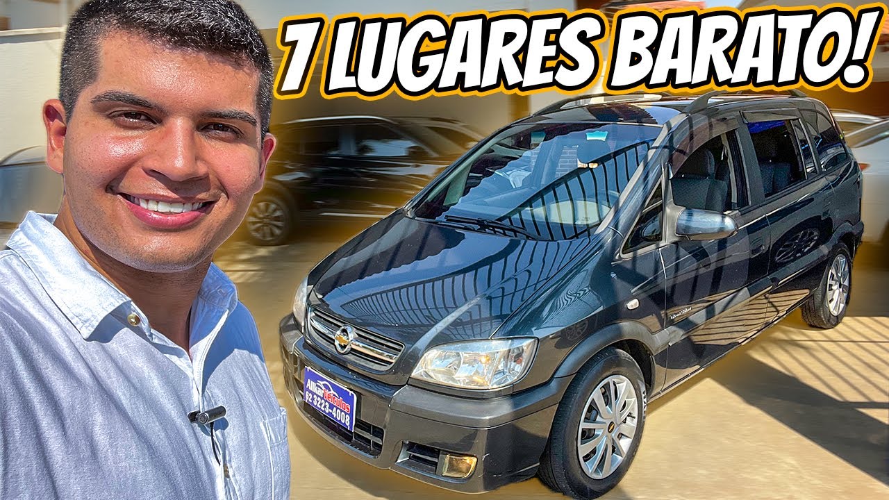 Chevrolet Zafira Expression 2008: CARRÃO EUROPEU ROBUSTO E ESPAÇOSO MAS BEBERRÃO!