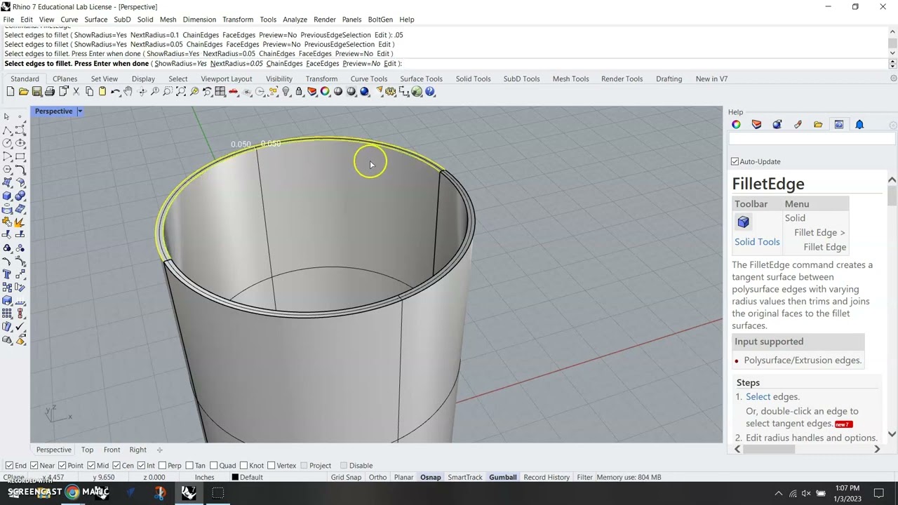 Coffee Mug 3D Modeling