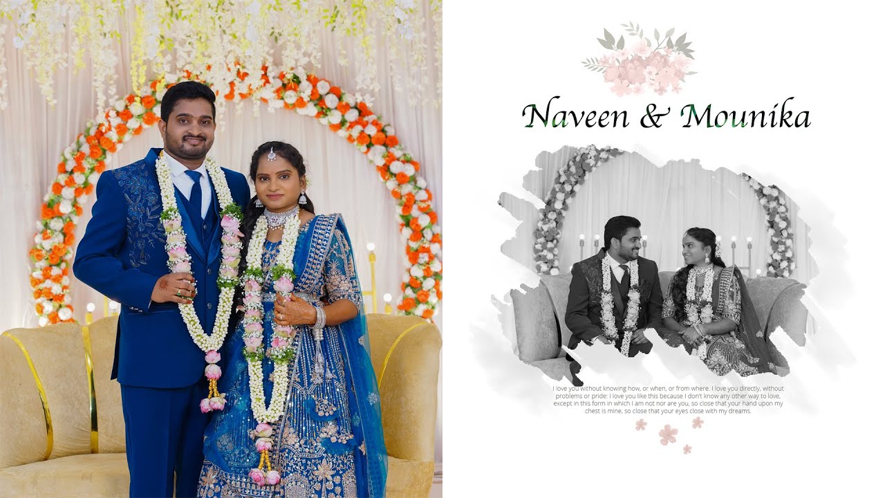 NAVEEN KUMAR WEDS MOUNIKA CINEMATIC WEDDING HIGHLIGHTS