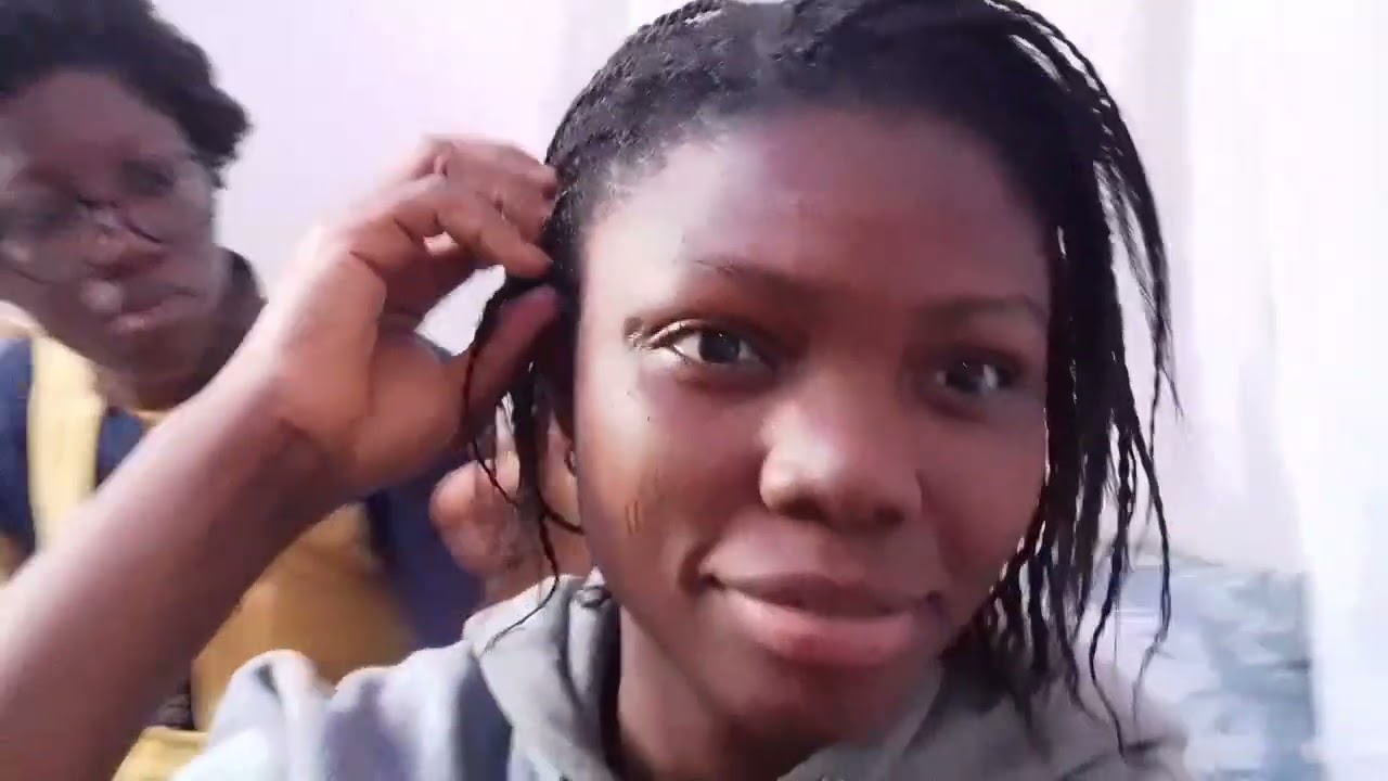 My sister is finally back/ Finally loosened my hair #vlog #hairstyle #cooking  #adayinmylife 