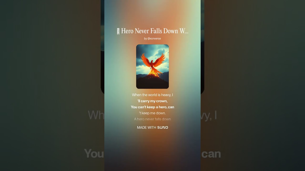 🎵 Hero Never Falls Down Without a Fight 1