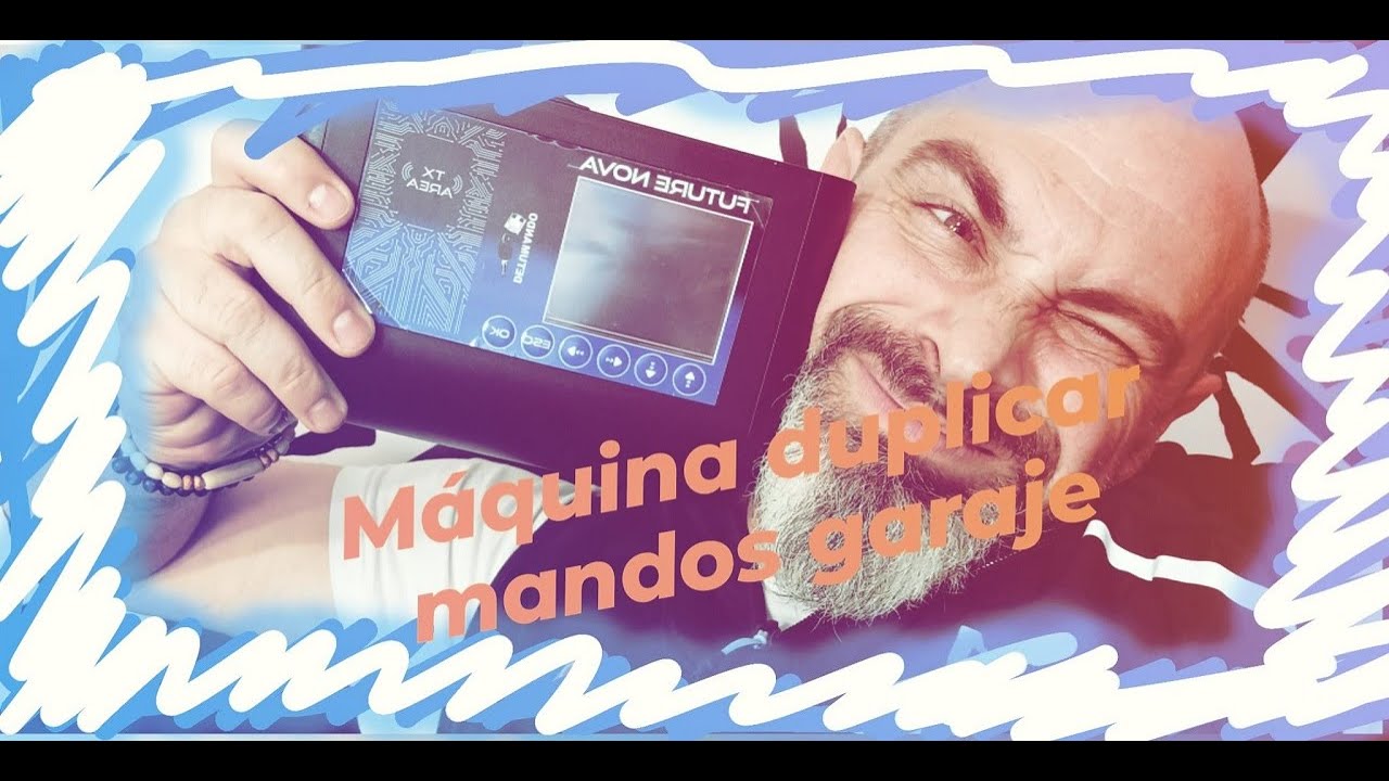 MAQUINA DUPLICAR MANDOS GARAJE FUTURE NOVA DETUMANDO