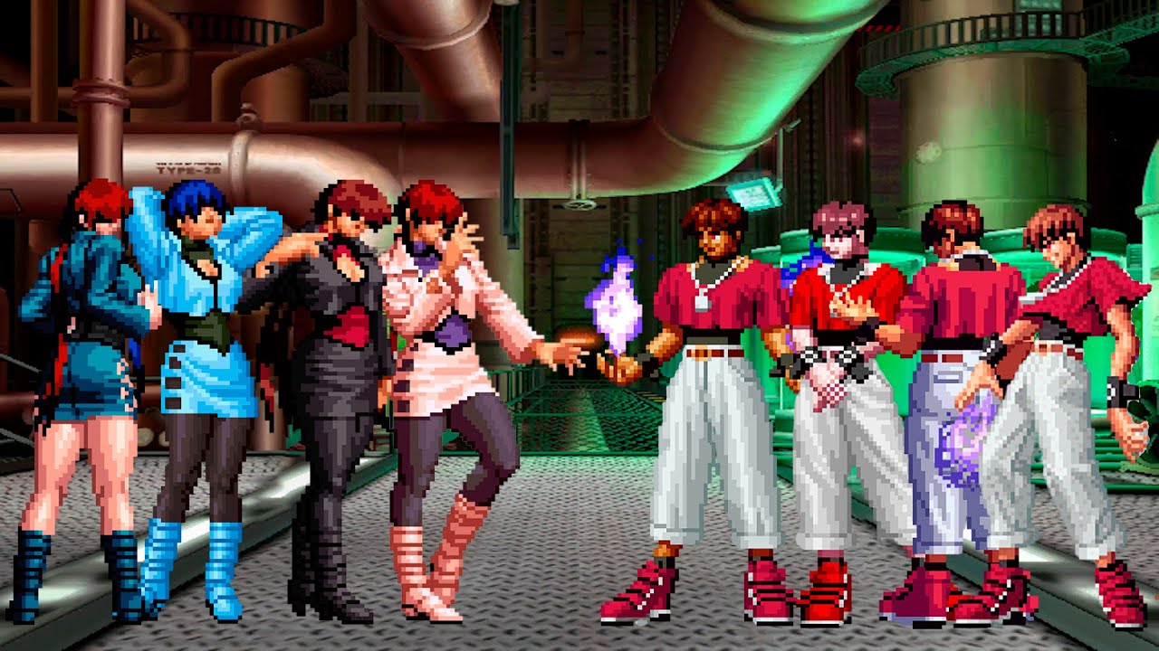 [KOF Mugen] Shermie Team vs Chris Team