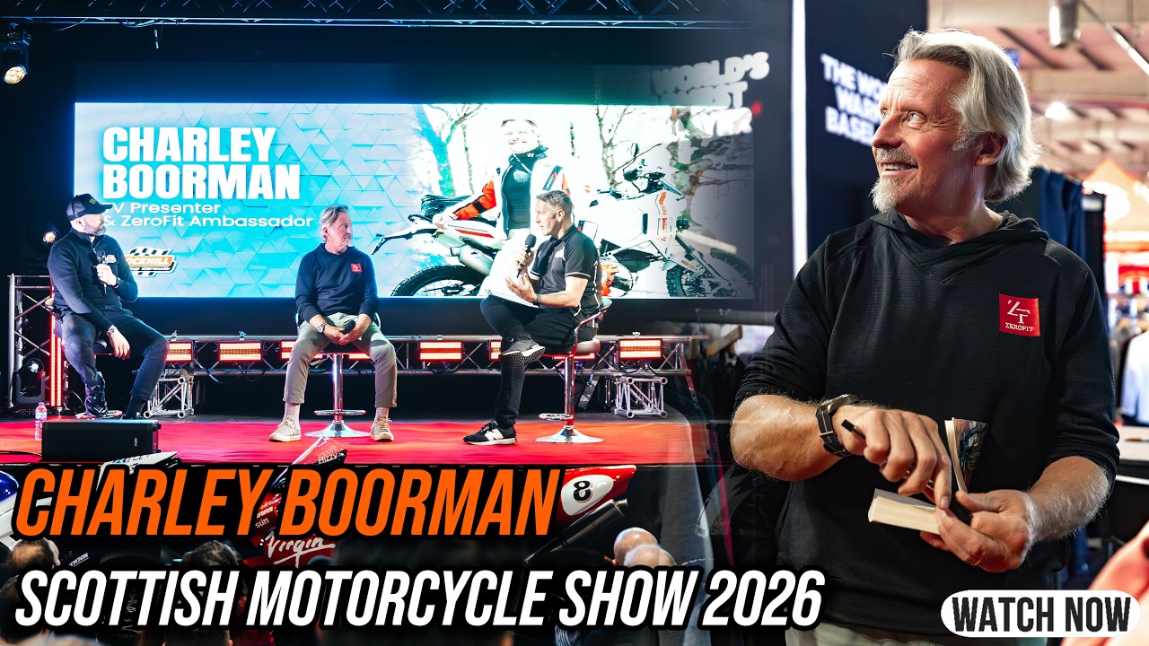 Charley Boorman at the Scottish Motorcycle Show 2026!
