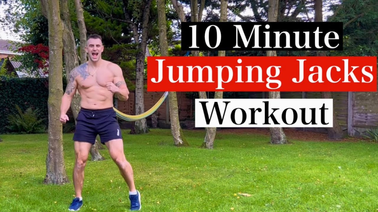 10 Minute Fat Burning Jumping Jacks Workout