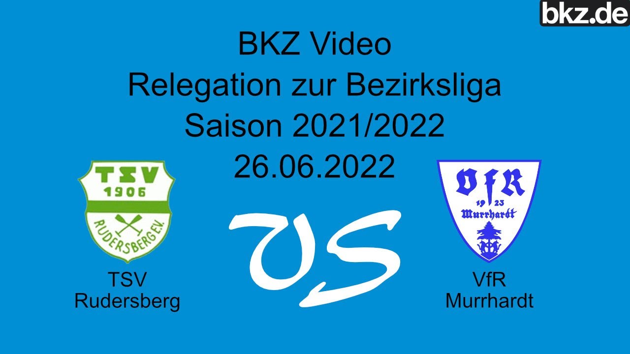Fußball-Relegationsspiel Bezirksliga: TSV Rudersberg - VfR Murrhardt