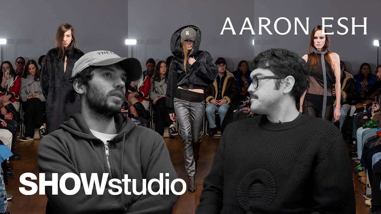 How Alaïa, Kate Moss & East London Inspired Aaron Esh A/W 24 | Fashion Re-See