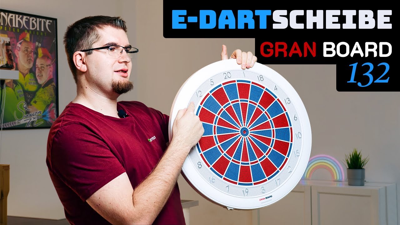 Granboard 132: Smarte 2-Loch Dartscheibe mit Online Funktion 🎯
