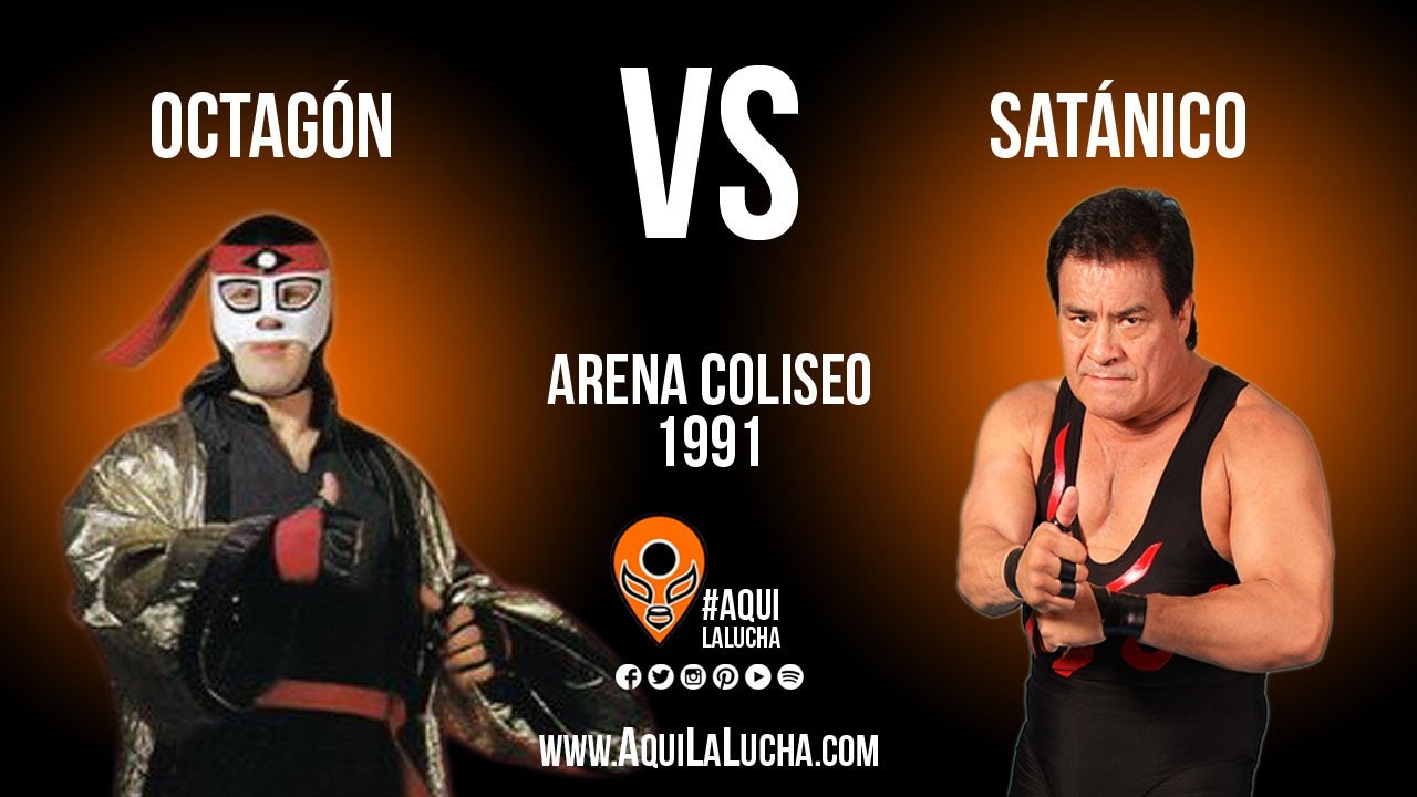 Octag&oacute;n vs Sat&aacute;nico, mano a mano. Aqu&iacute; La Lucha