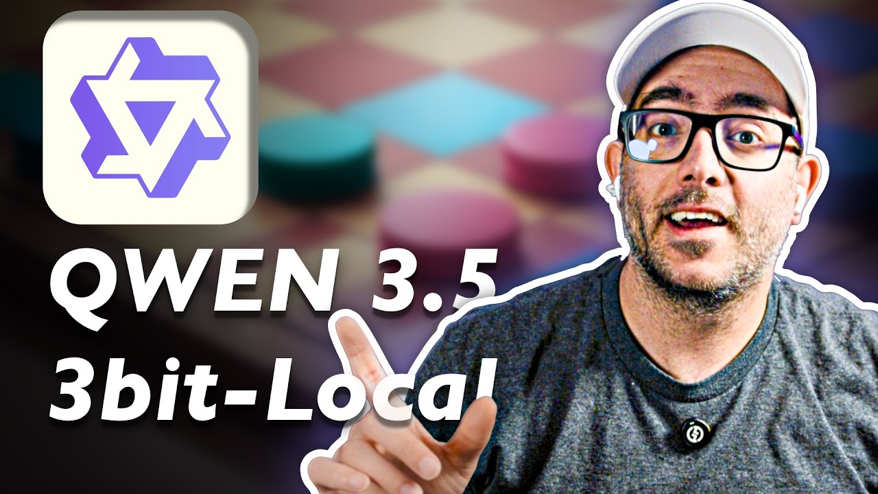 Rodando o Qwen 3.5 LOCALMENTE (que eu mesmo quantizei)