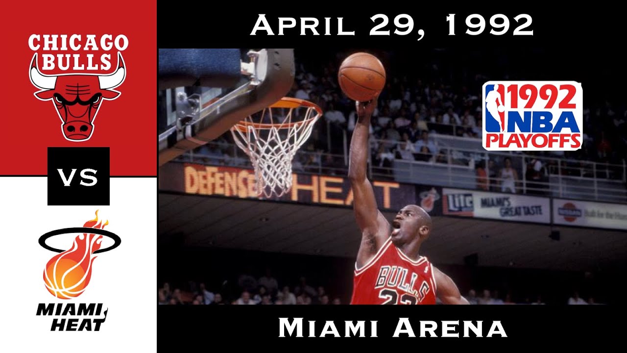 Full Game: The 56-Point Playoff Statement | Michael Jordan vs Heat (April 29, 1992)