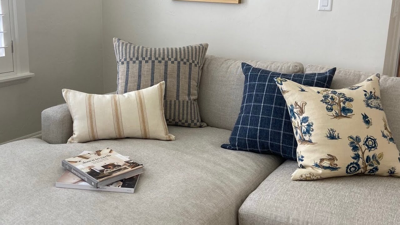 Styling Throw Pillows: The 3-step formula for eye-catching combos