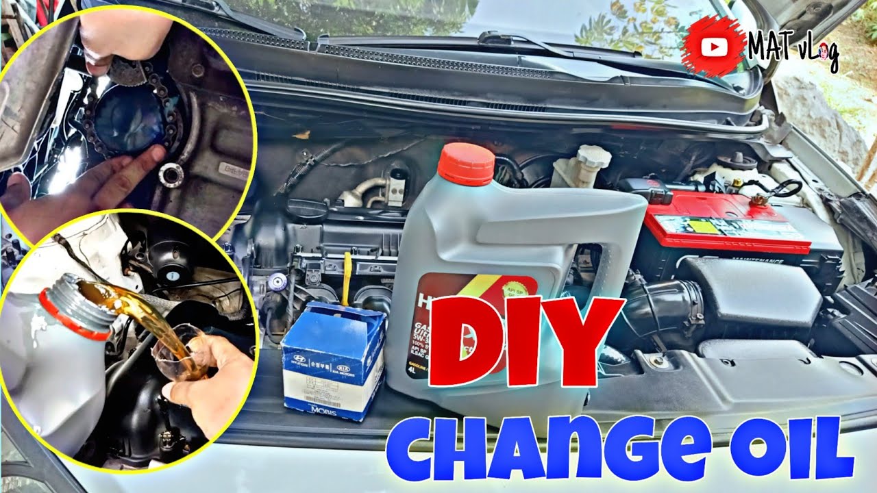 DIY CHANGE OIL | HYUNDAI ACCENT |