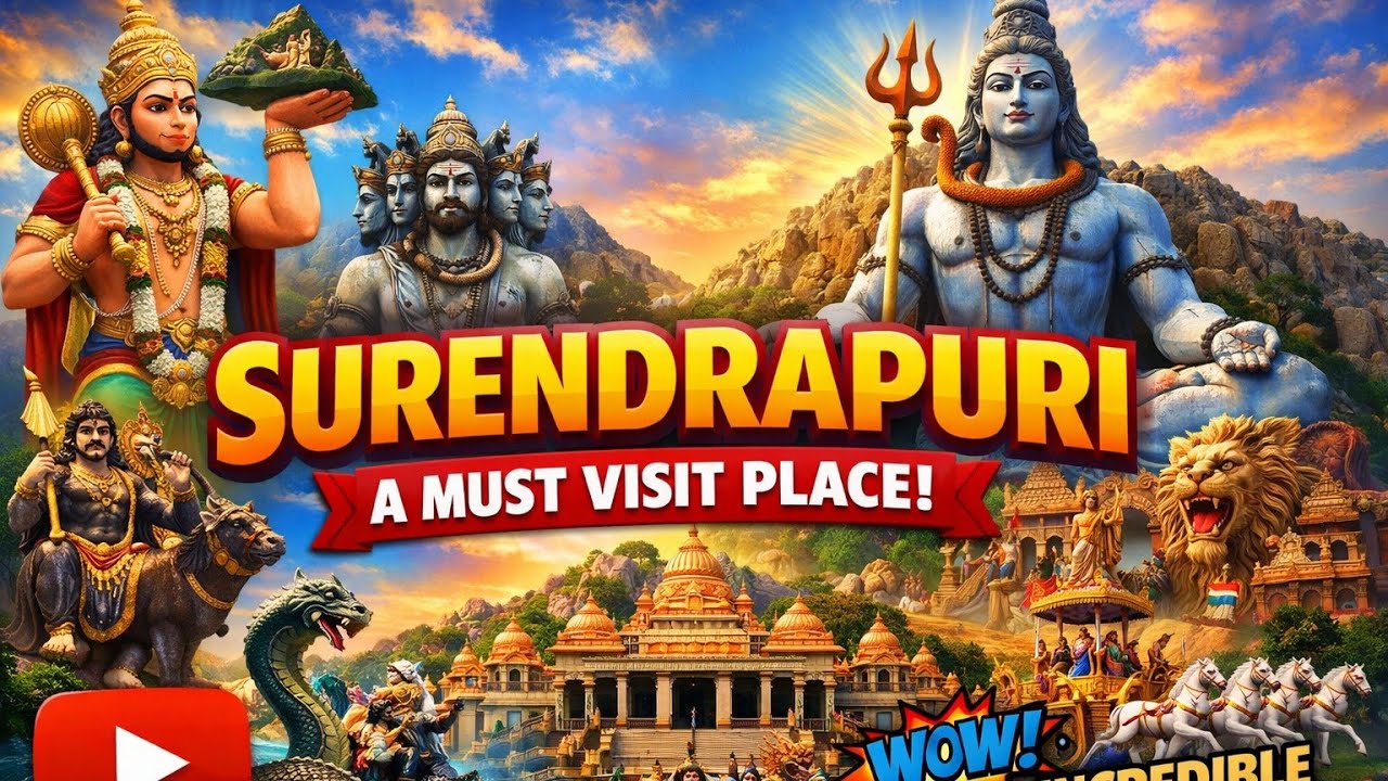 India’s First Mythological Theme Park | Surendrapuri Full Video | Yadagirigutta