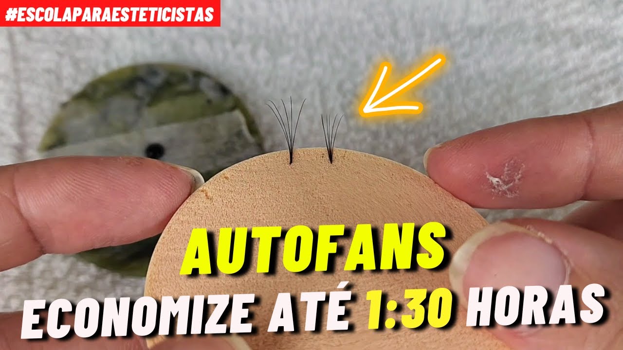 ✅COMO FAZER VOLUME RUSSO MAIS RAPIDO USANDO AUTOFANS | Economize Tempo e Material