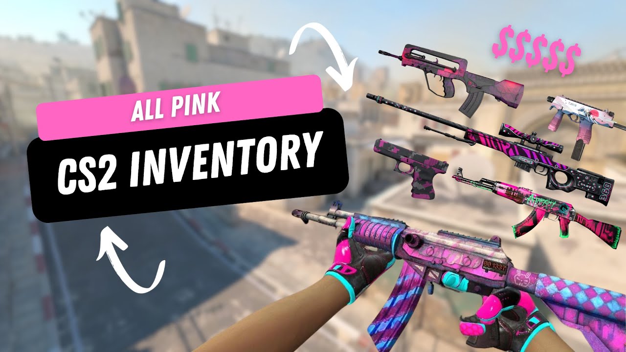 Full PINK CS2 & CS:GO Loadout (Cheap, Budget and Expensive)