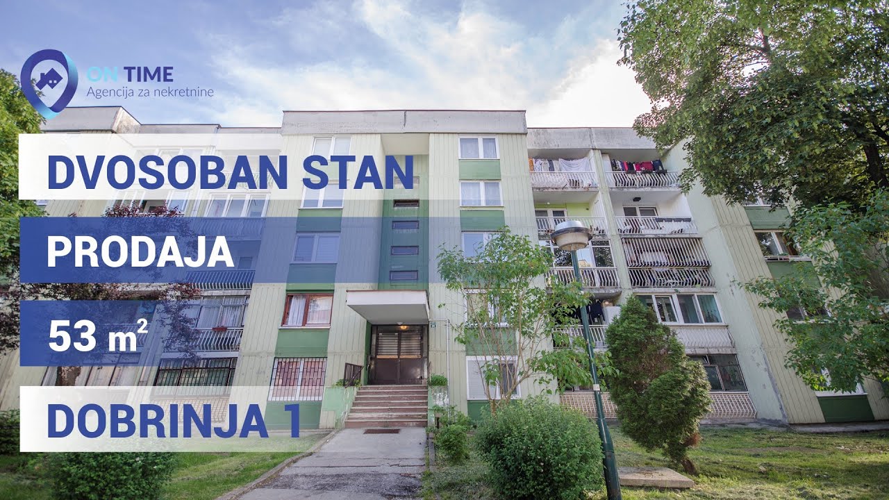 Prodaja - Stan, 53 m2, Dobrinja, Trg Zlatnih ljiljana - On Time