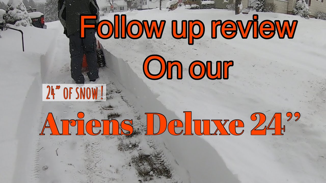 Дополнительный обзор нашего Ariens Deluxe 24’’