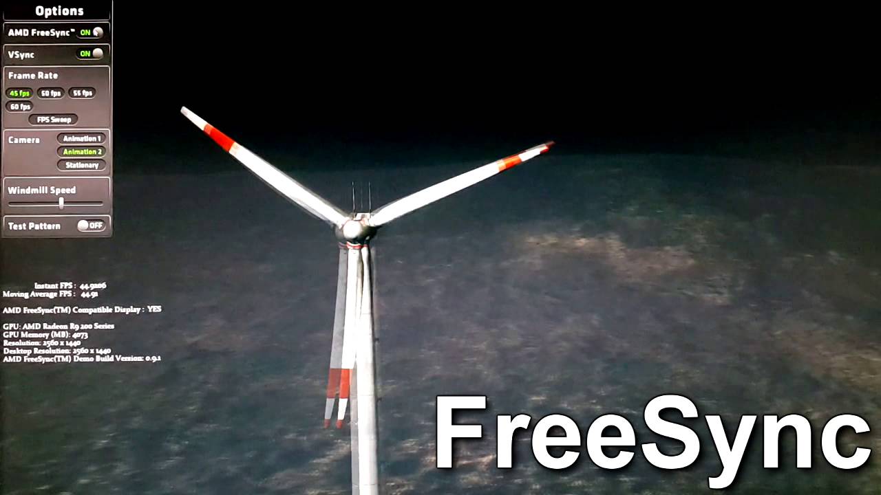 AMD FreeSync- test