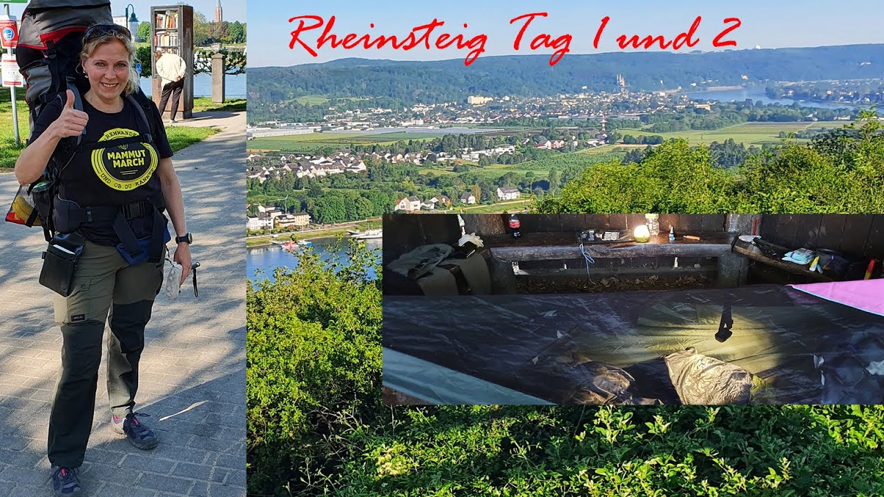 Carmen goes Rheinsteig / Tag 1 + 2