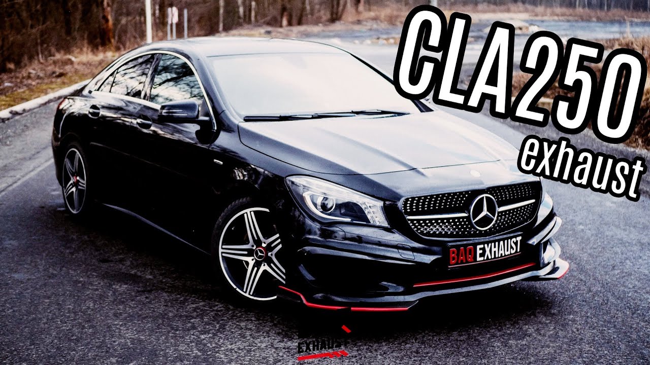 Mercedes CLA250 | Cat-back Baq Exhaust sound with Valves