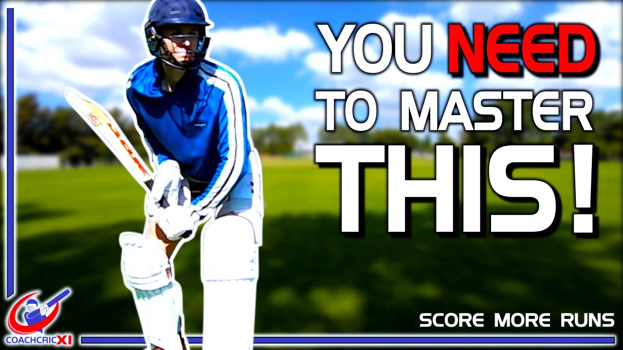 You NEED to master this shot! You will score more runs!