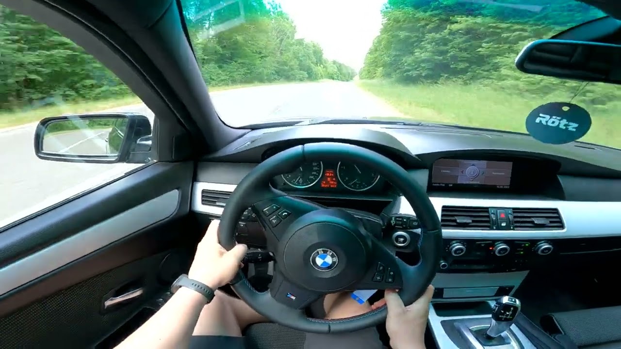 2007 BMW 5 Series E61 530d 235 Hp POV Test Drive @DRIVEWAVE1