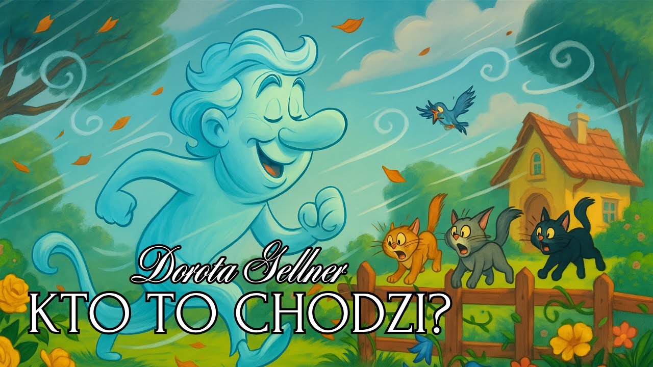 Kto to chodzi? - Dorota Gellner. Wiersze dla dzieci | Denaja kids