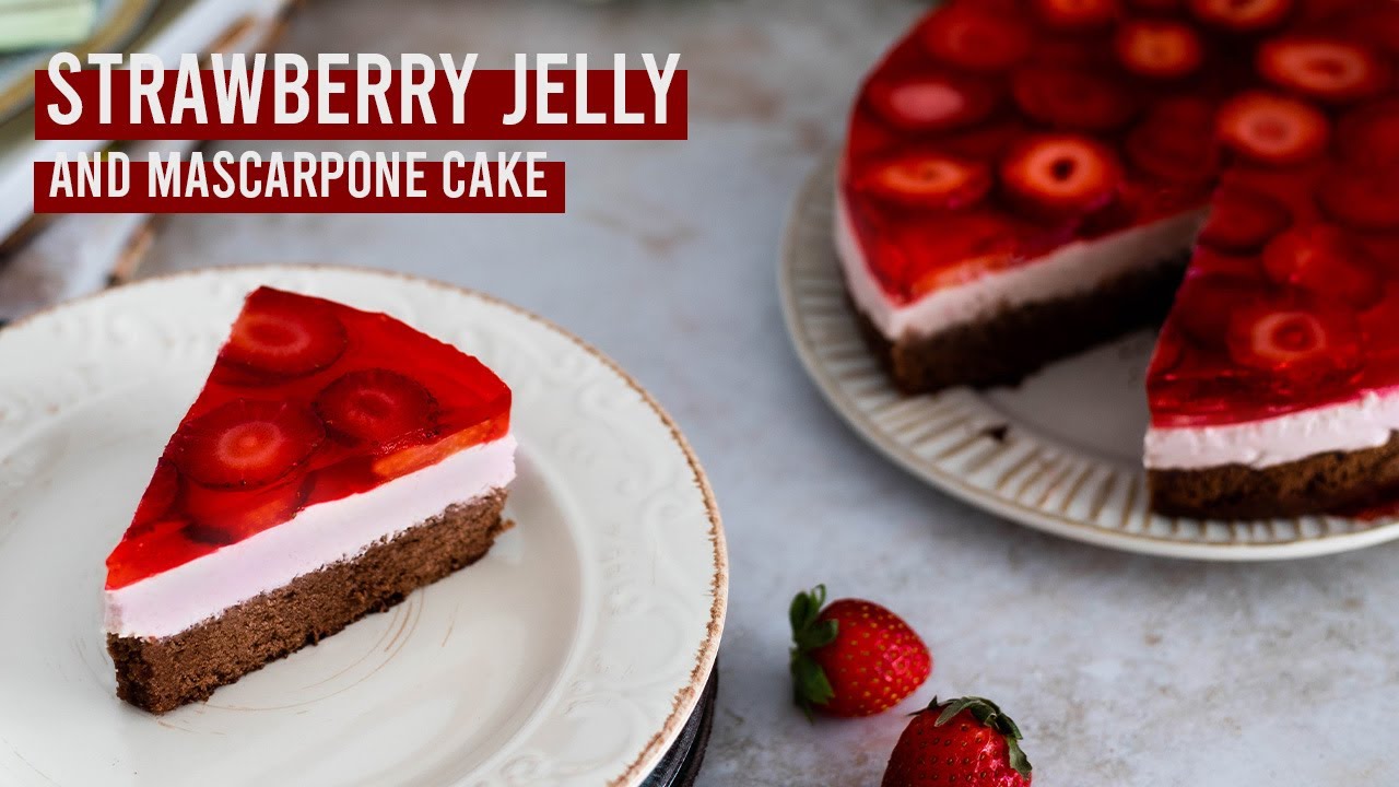 Strawberry Jelly Cake
