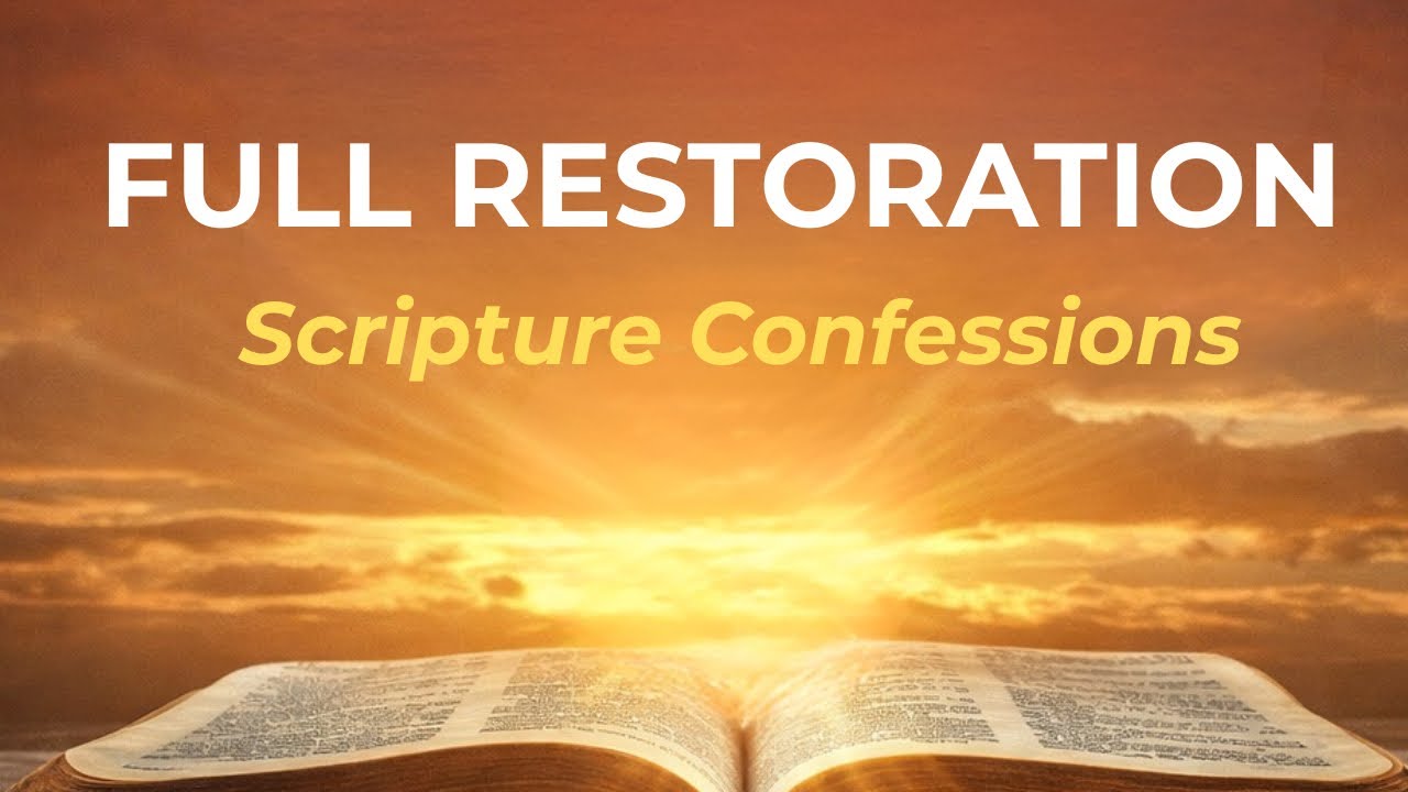 Prayer for Restoration After Loss | Scripture Confessions (Joel 2:25)