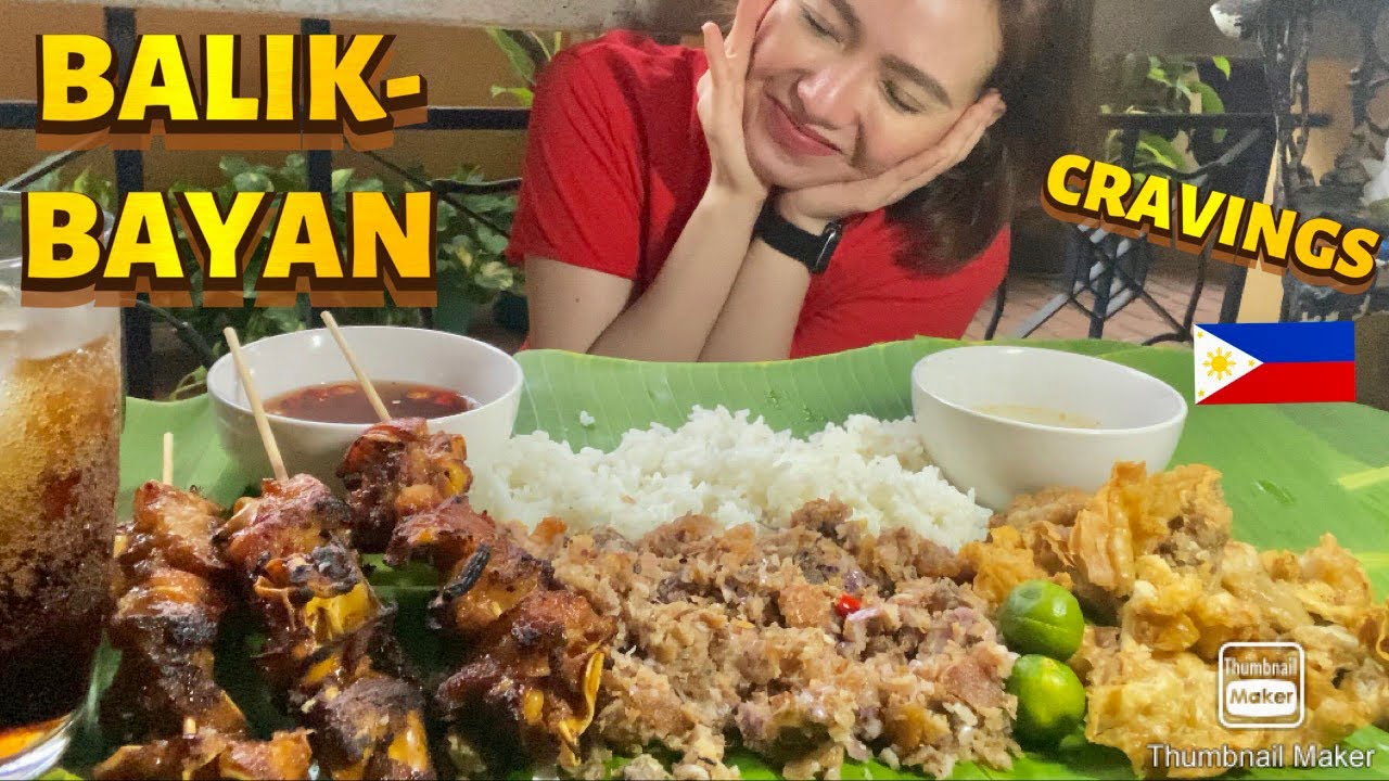PUTOK-BATOK MUKBANG NG BALIKBAYAN || OFW Cravings || Sisig + Chicharon Bulaklak + Tenga ng Baboy