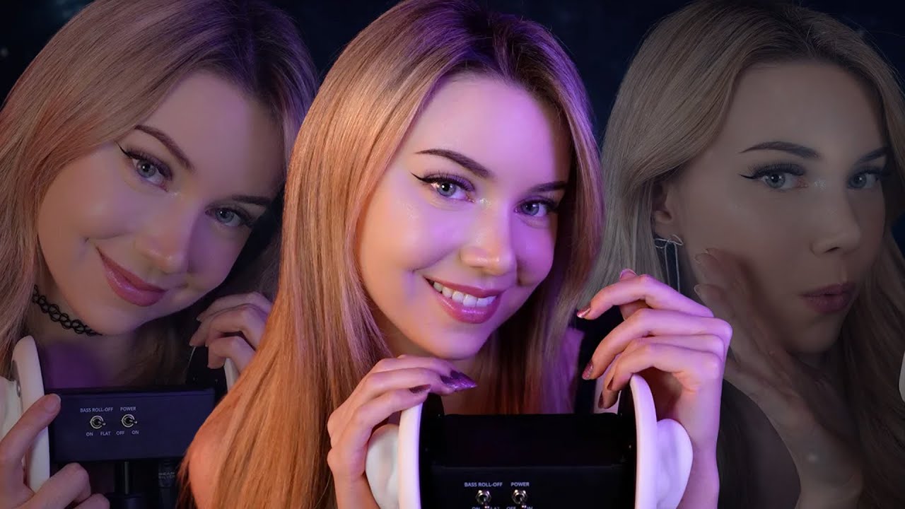 Triple Layer ASMR | 1 Hour Of Layered, Echoing, Deep Ear Massaging Tingles